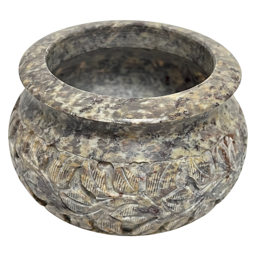 carving stone pot, Carving pot